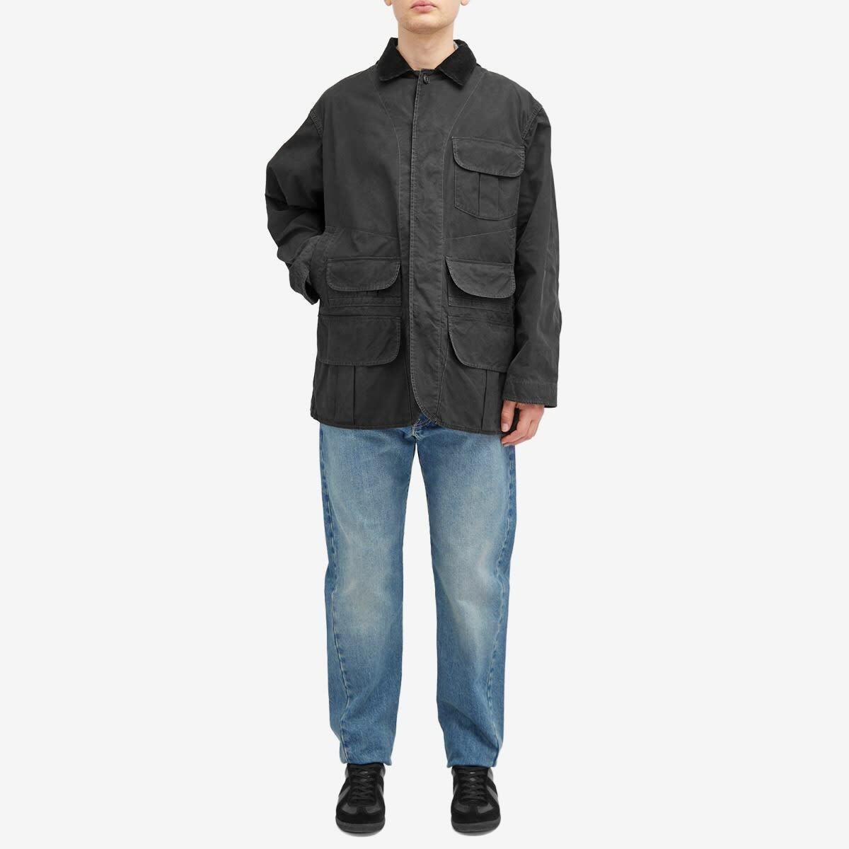 maison margiela ブラックジャンバー Maison Margiela Men's Hunting Jacket in Black Maison Margiela