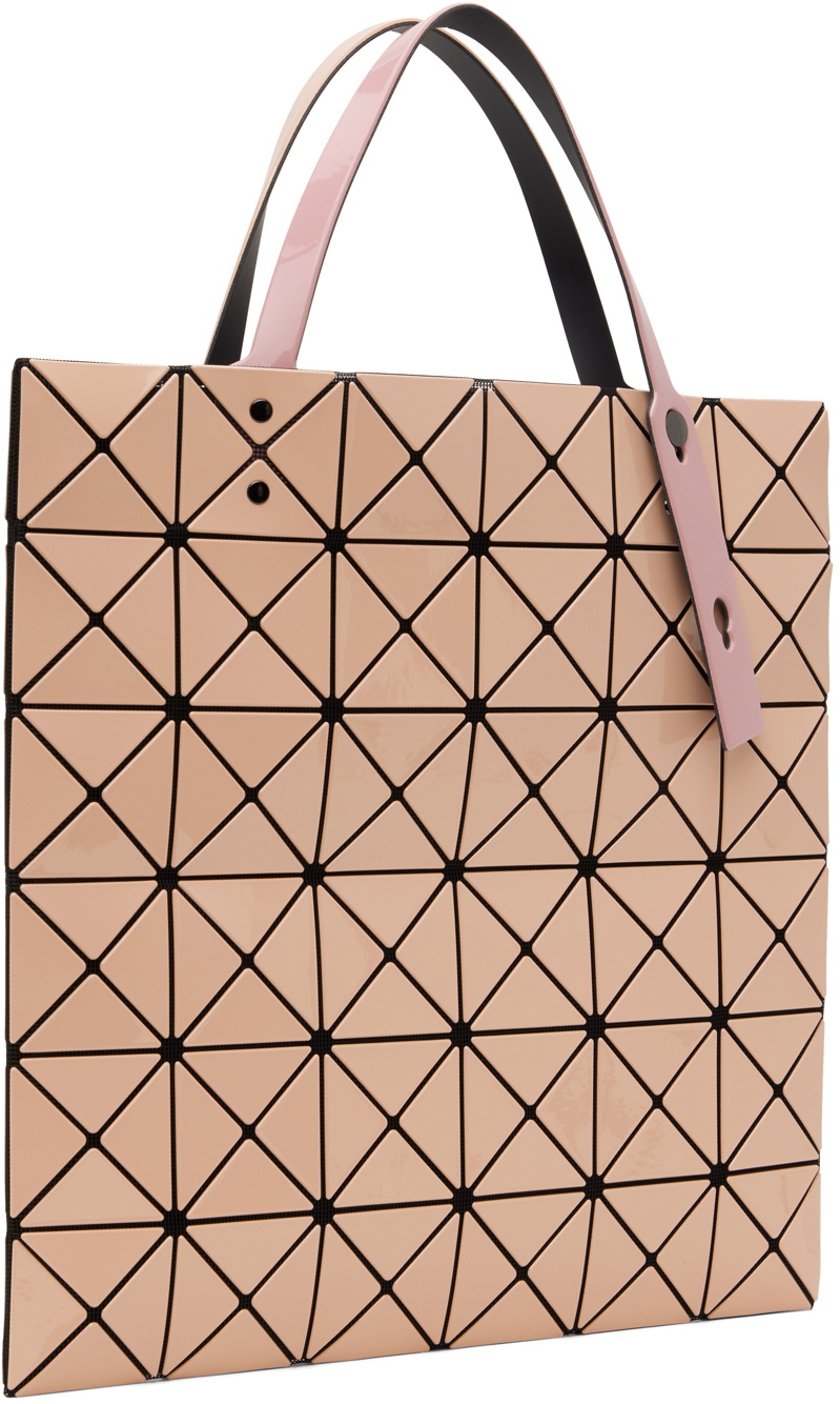 BAO BAO ISSEY MIYAKE Pink & Orange Lucent Gloss Mix Tote Bao Bao
