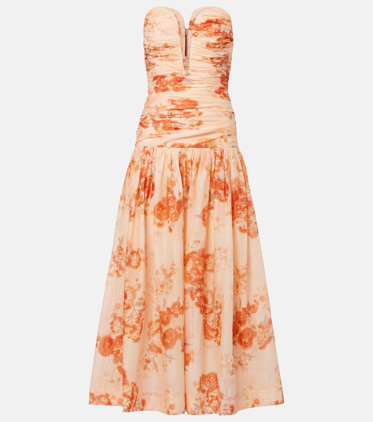 chinese dress ladies DREAMY BLOSSOM WOVEN LACE MIDI DRESS l FLYING TOMATO