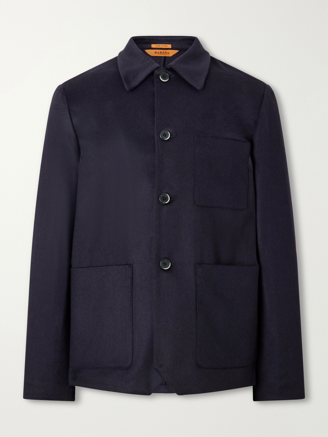 Barena - Cashmere Overshirt - Blue