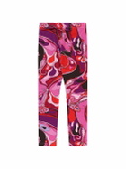 PUCCI Printed Cotton Blend  Jersey Leggings