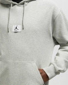 Jordan Flight Fleece Pullover Hoodie Grey Mens Hoody