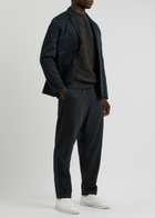 Ymc Suedehead Wool Jumper Dark Grey