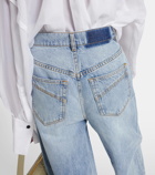 Zimmermann Natura high-rise barrel-leg jeans