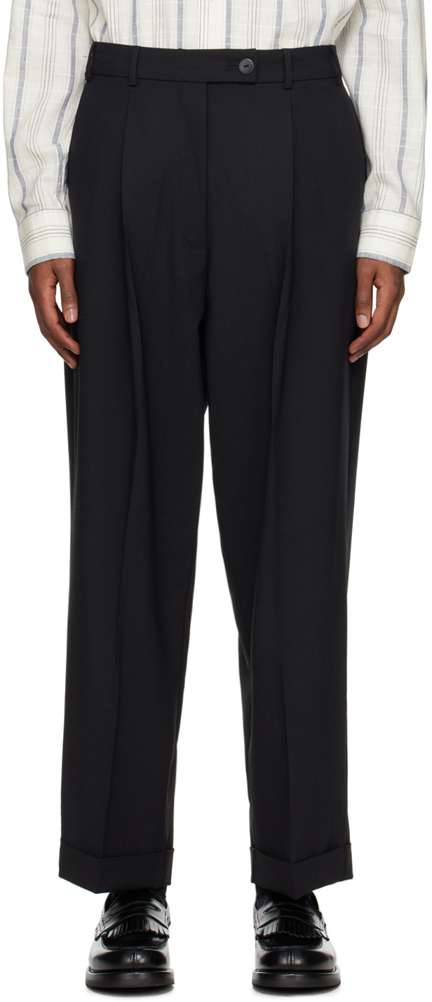 Cordera Black Masculine Trousers CORDERA