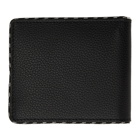 Maison Margiela Black Cord Bifold Wallet