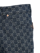 GUCCI - Gg Jacquard Denim Jeans
