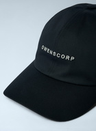 Rick Owens Logo Motif Baseball Cap