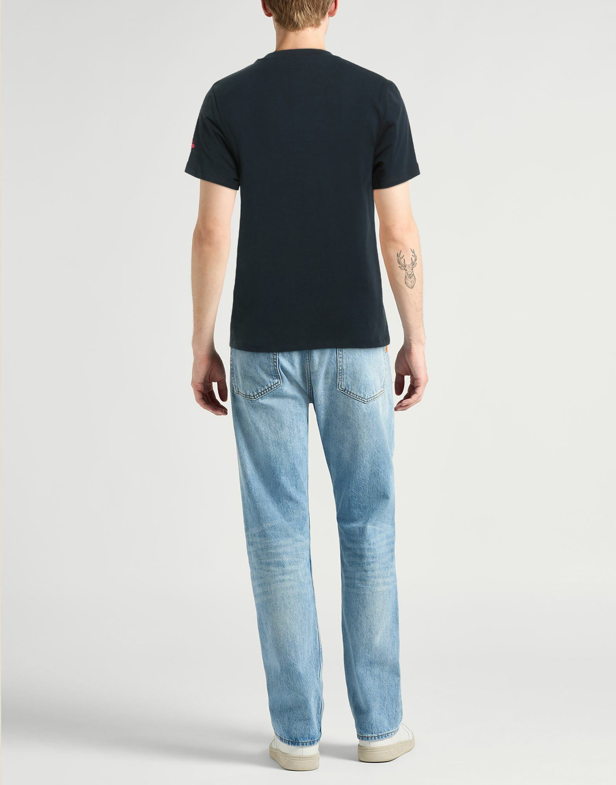 Peuterey Mens T-shirt Midnight in Blue