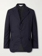 COMME DES GARÇONS SHIRT - Herringbone Shell Blazer - Blue