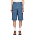 A.P.C. Indigo Westland Denim Shorts