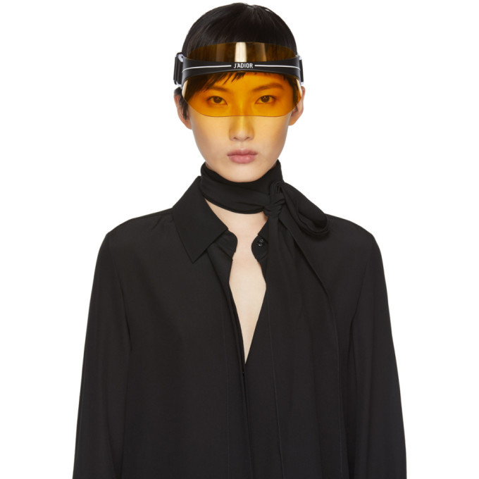 Dior Yellow DiorClub1 Visor