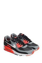 Nike Air Max 90 Sneakers In Grey Leather And Fabric