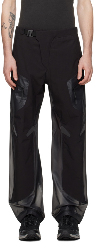 Photo: _J.L - A.L_ Black Constructivism Cargo Pants
