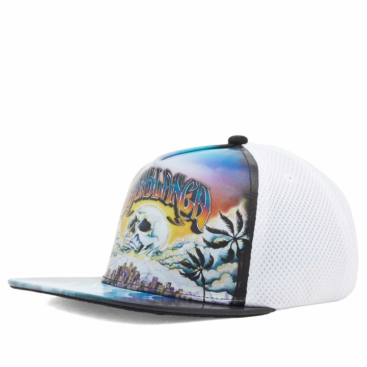 Photo: Casablanca Women's Le Premonition Trucker Cap in La Premonition 