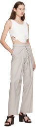 LOW CLASSIC White Convertible Tank Top