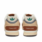 Adidas Men's Torsion Super Sneakers in Sand/Silver/Brown