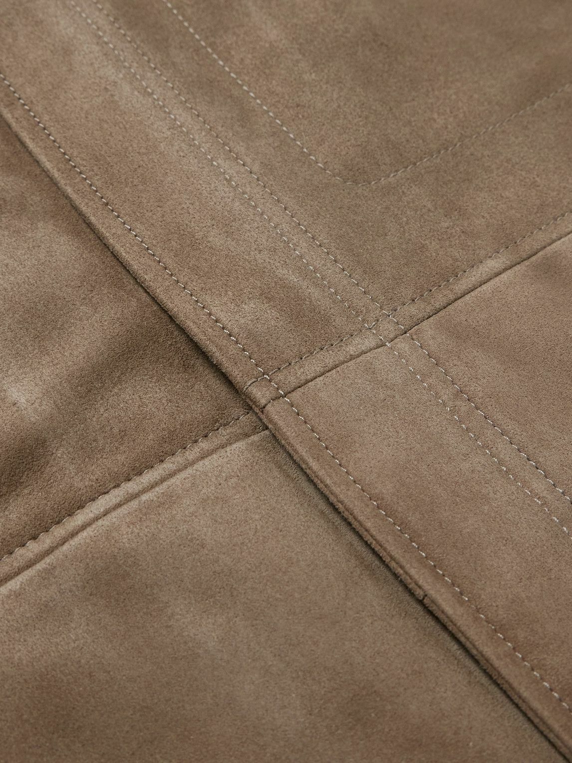 Loro Piana - Kim Suede Overshirt - Brown