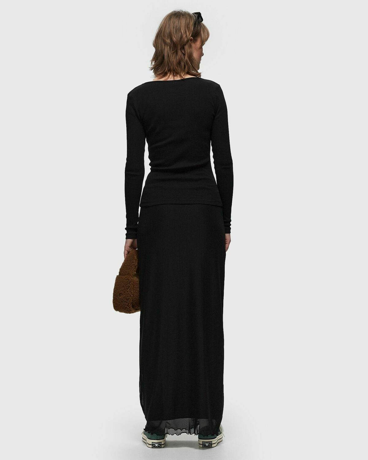Envii Enhago Maxi Skirt 7042 Black Skirts