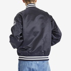 A Bathing Ape Men's Baseball Varsity Jacket in Navy