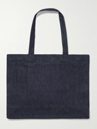 A.P.C. - Daniela Logo-Print Denim Tote Bag