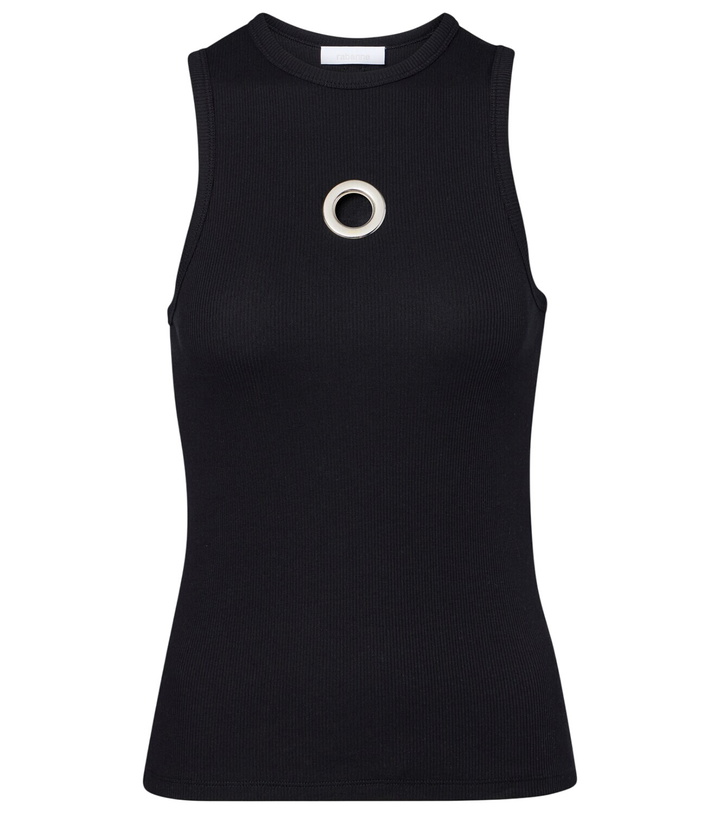 Photo: Rabanne Embellished cotton-blend tank top