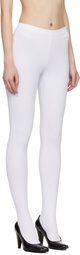 VETEMENTS White Push-Up Tights