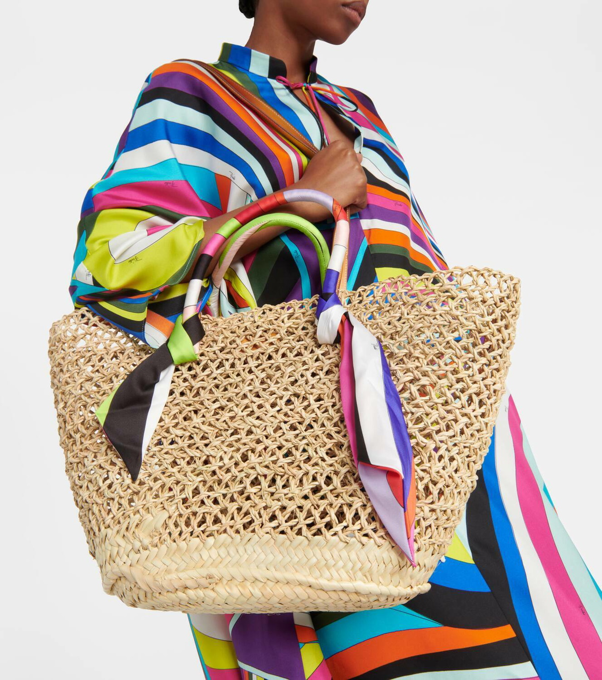 Pucci Straw tote bag Emilio Pucci
