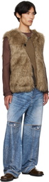 Andersson Bell Blue Printed Jeans