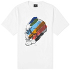 Paul Smith Men's Skull Stripe T-Shirt in White