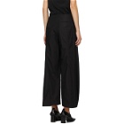 Lemaire Black Curved Trousers