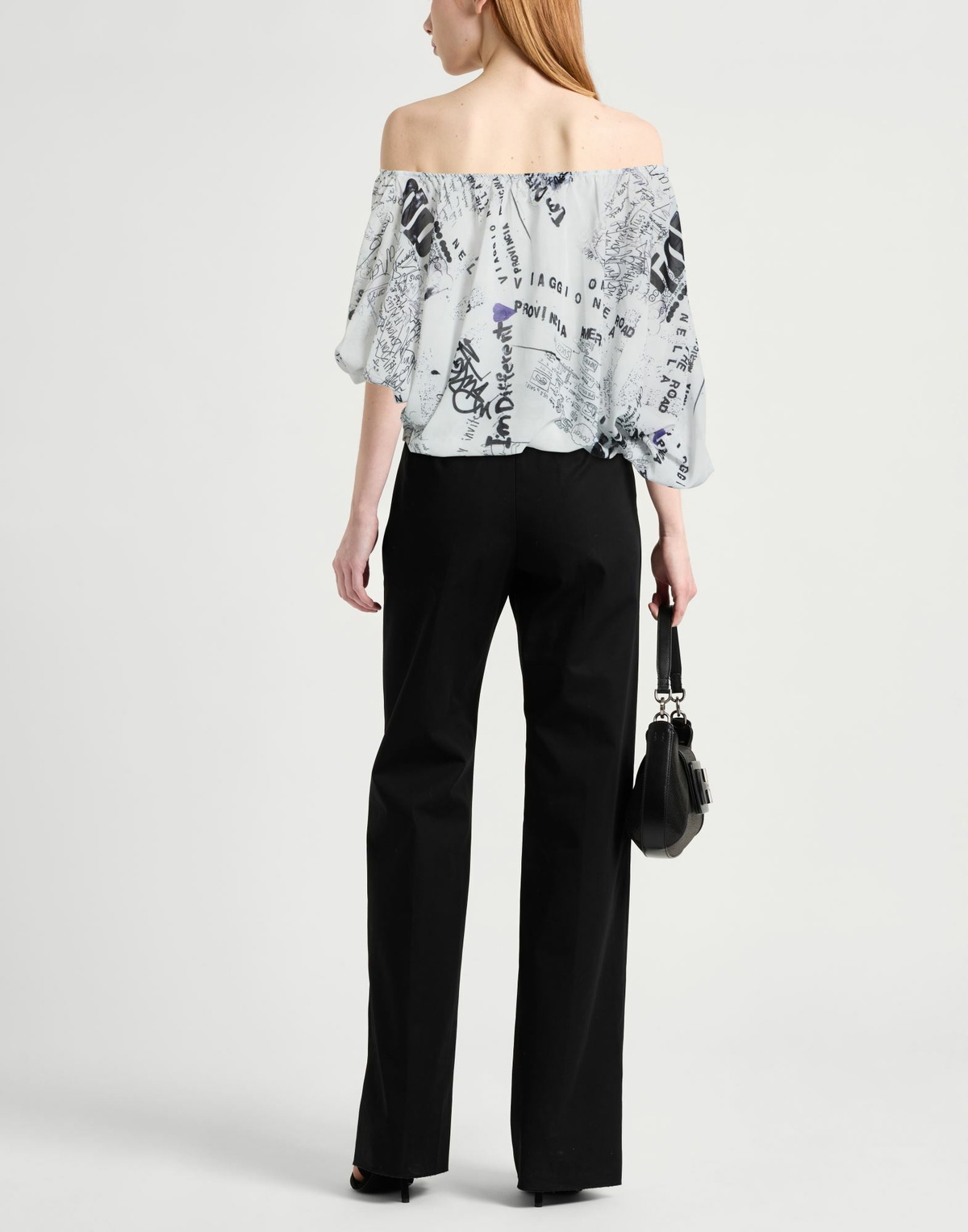 Jijil Womens Top in Light grey