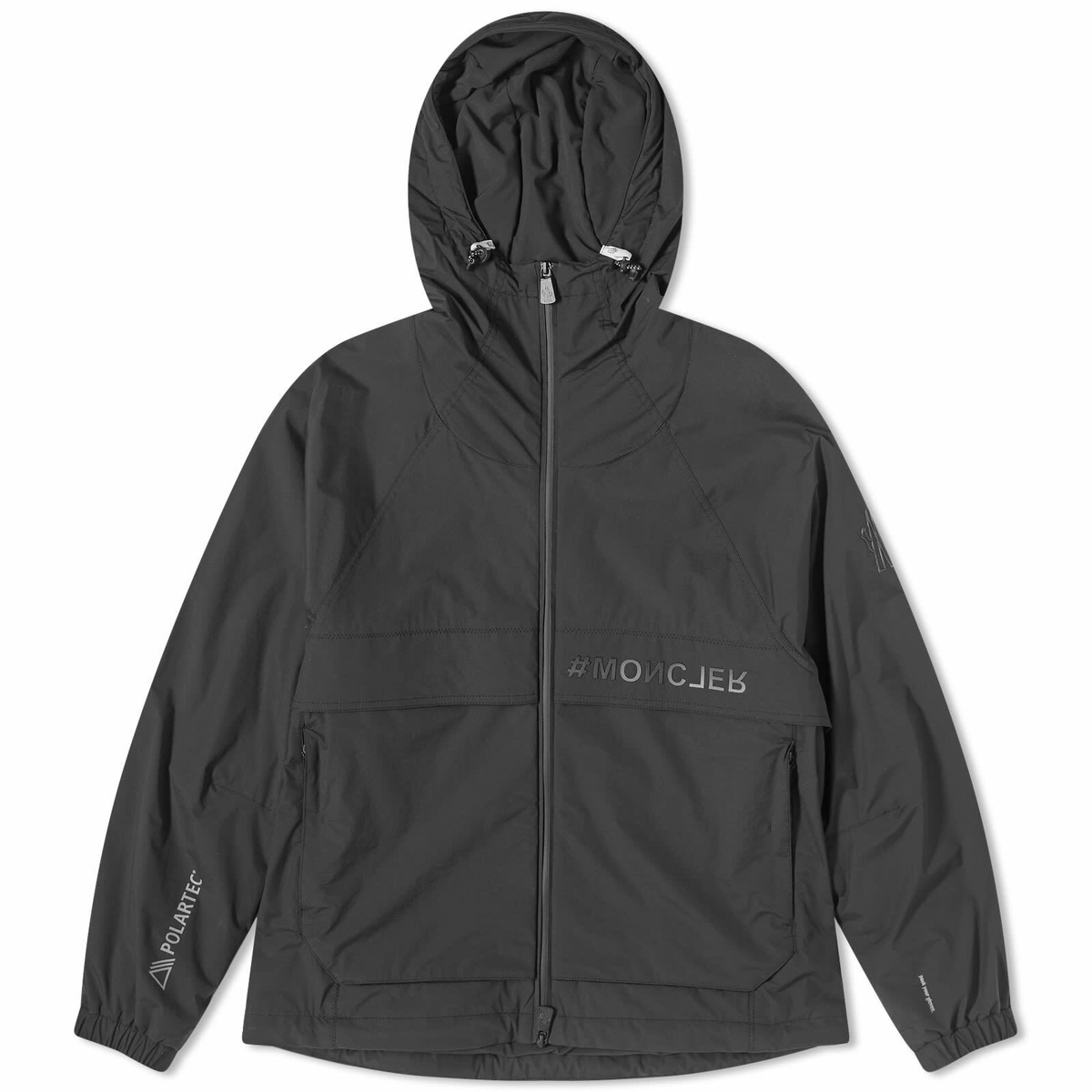 Moncler Grenoble Men's Foret Micro Ripstop Jacket in Black