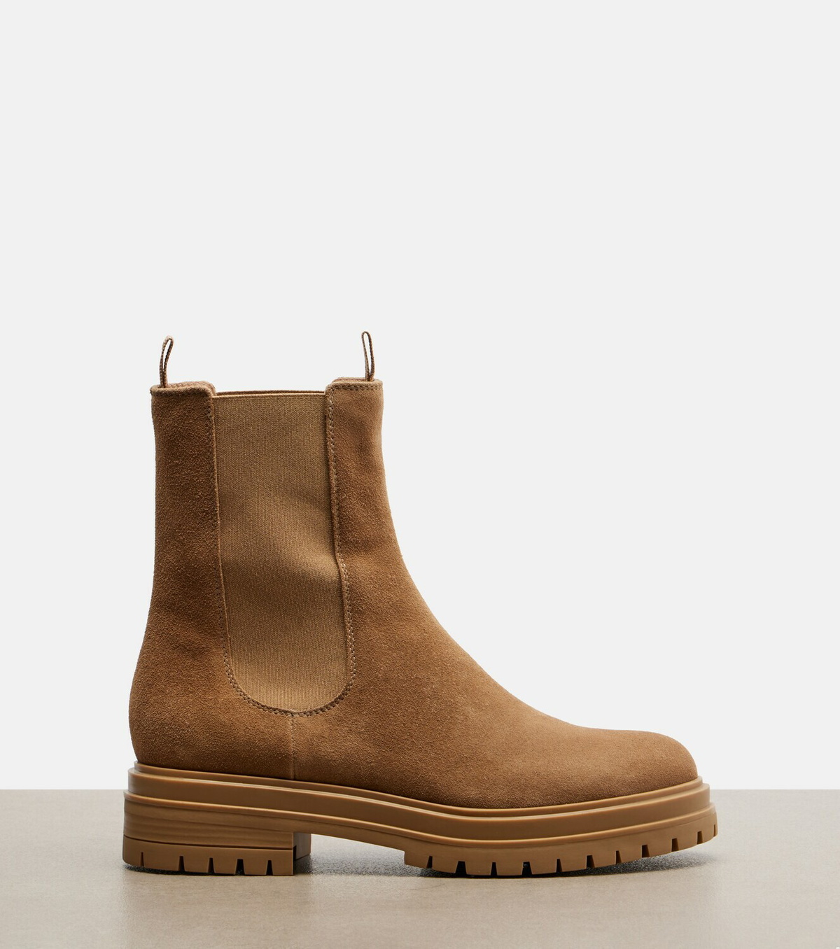 Gianvito Rossi Chester suede Chelsea boots