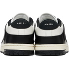 AMIRI Black & White Skel Top Low Sneakers