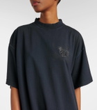 Balenciaga Logo cotton jersey T-shirt dress