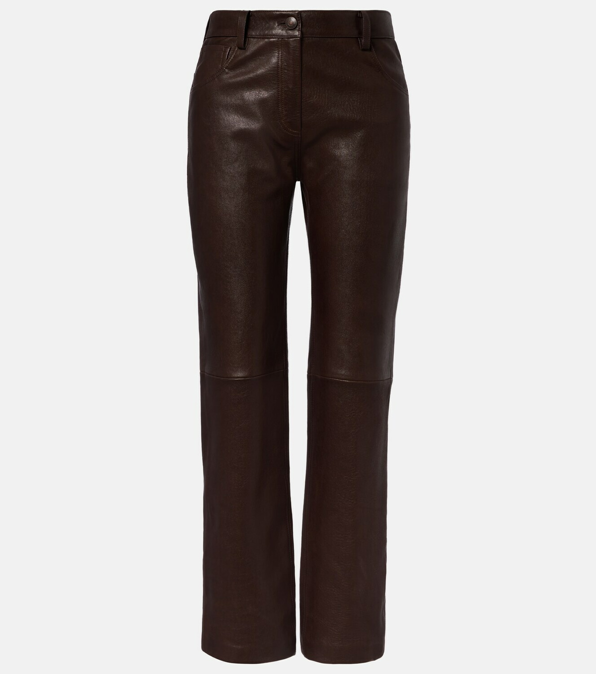 Magda Butrym Leather straight pants