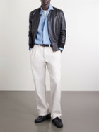Altea - Scott Lyocell-Chambray Shirt - Blue
