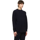extreme cashmere Navy N°53 Crew Hop Sweater