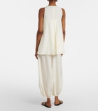 Loulou de Saison Almaya cotton and silk balloon pants