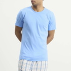 Calvin Klein Men's Crew Neck T-Shirt - 3 Pack in Black/Blue/White