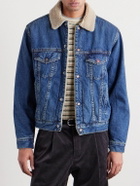 Human Made - Fleece-Lined Denim Jacket - Blue