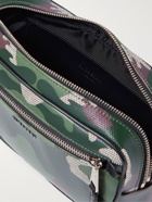 Burberry - Camouflage-Print Coated-Canvas Belt Bag