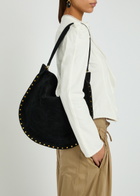 Isabel Marant Oskan Hobo Suede Shoulder bag - Black - One Size