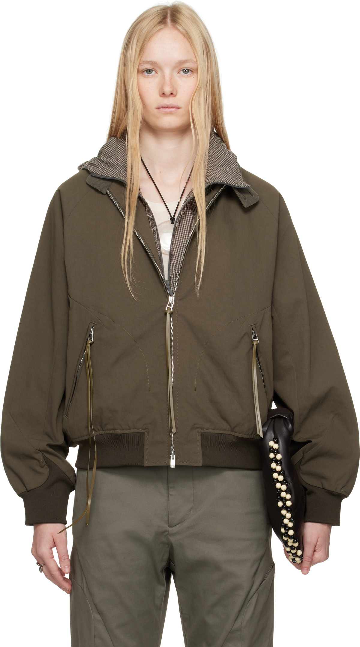 ジャケット・アウター POST ARCHIVE FACTION 8.0 BOMBER PAF POST ARCHIVE FACTION (PAF) Black 8.0 Center Bomber Jacket Post