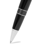 Montblanc - Meisterstück Le Grand Resin and Platinum-Plated Rollerball Pen - Black