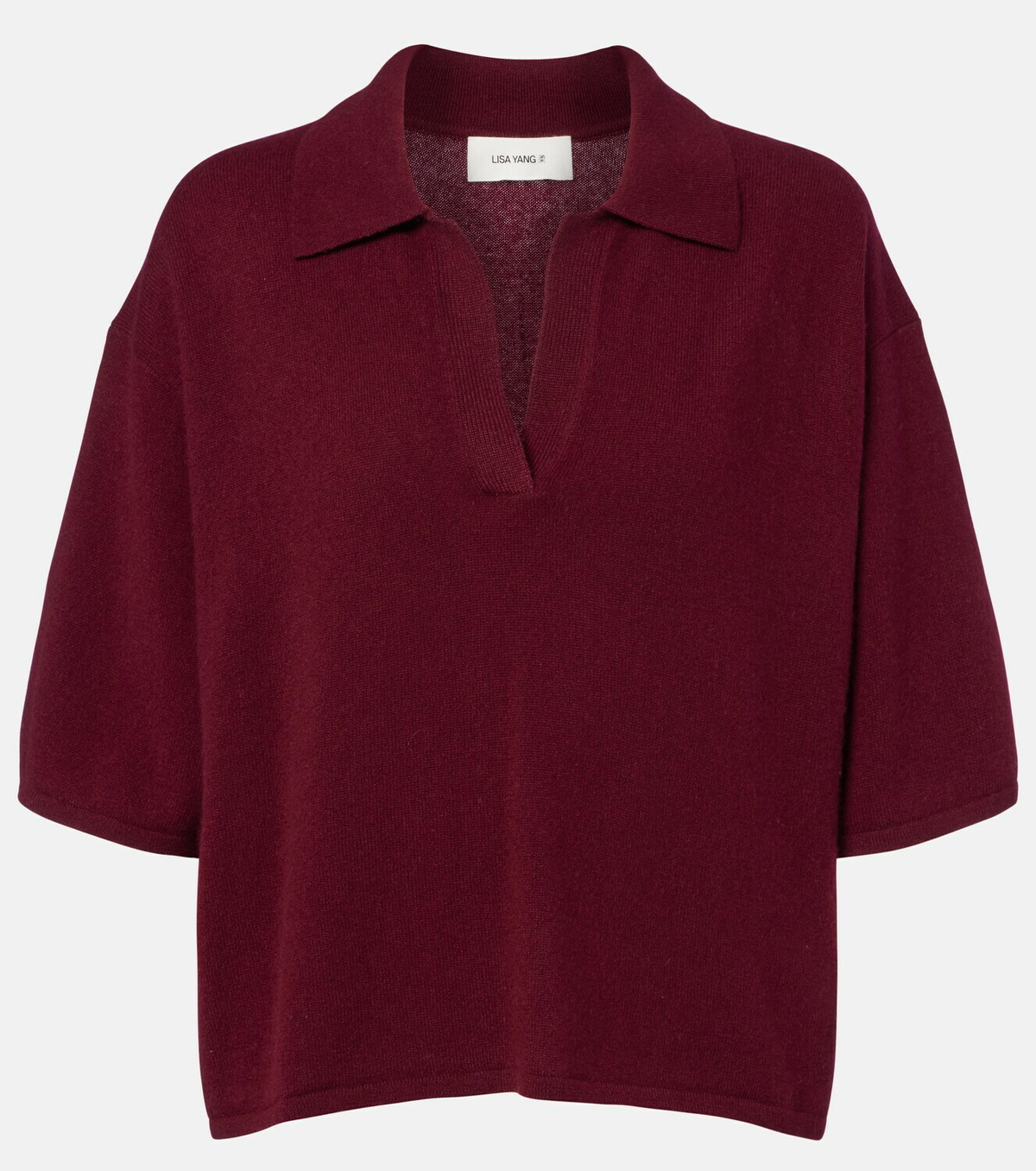Lisa Yang Neela cashmere polo sweater