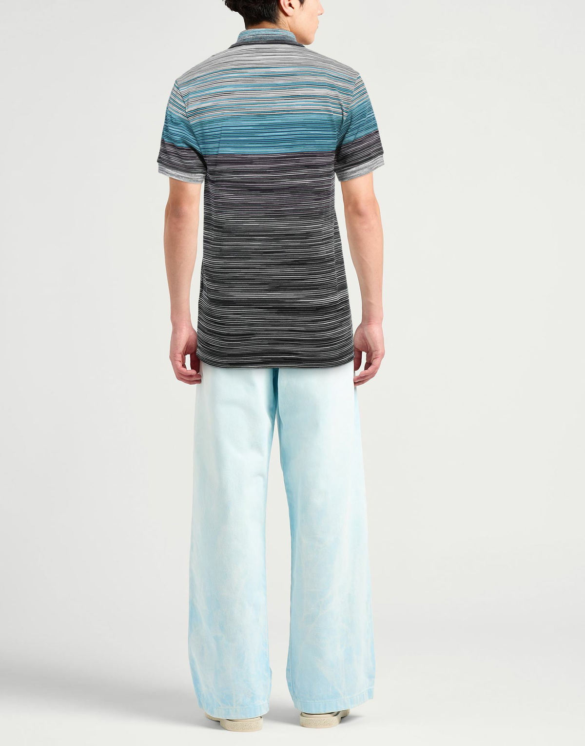 Missoni Mens Polo shirt Azure