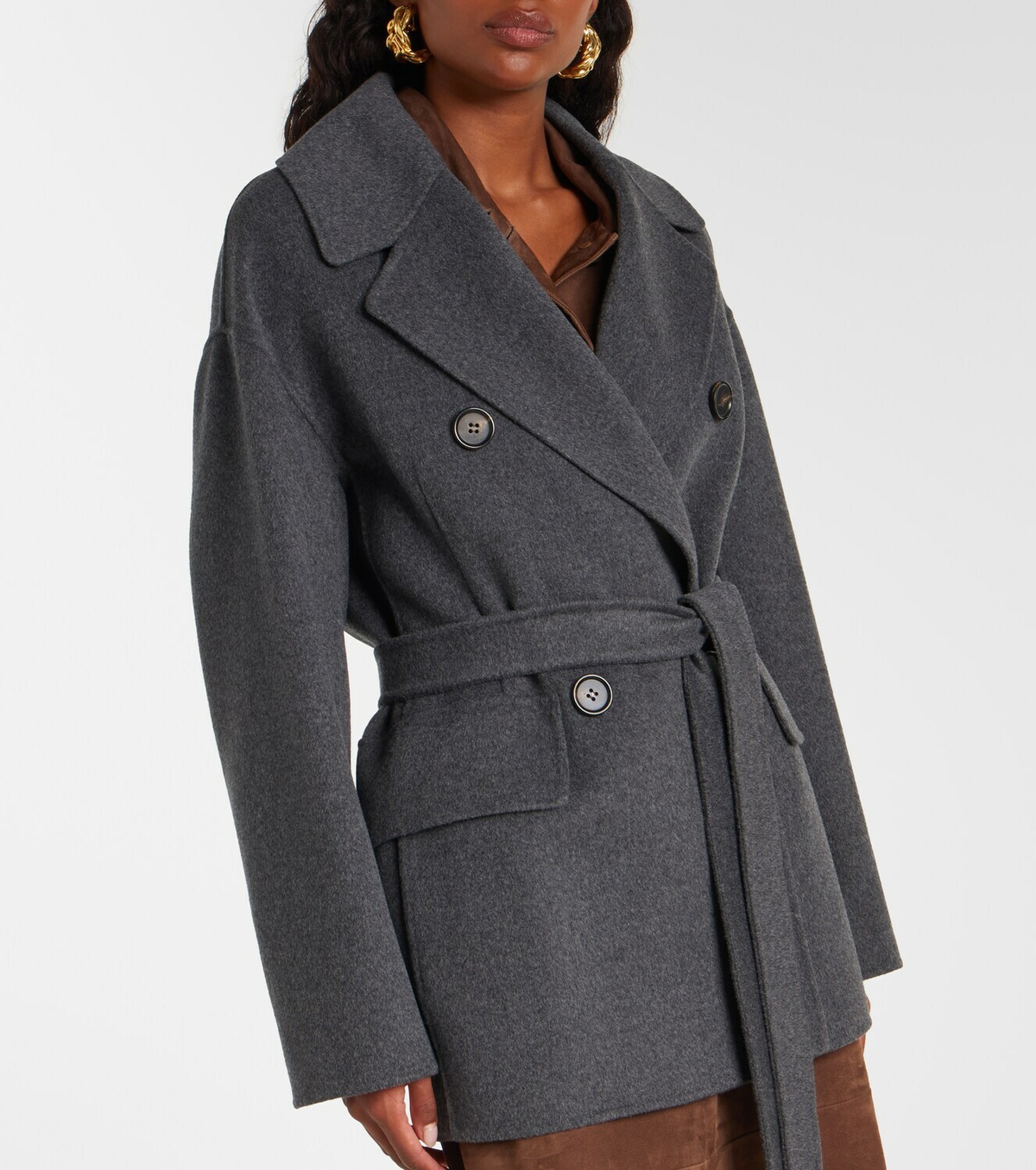 'S Max Mara Ornella belted virgin wool coat