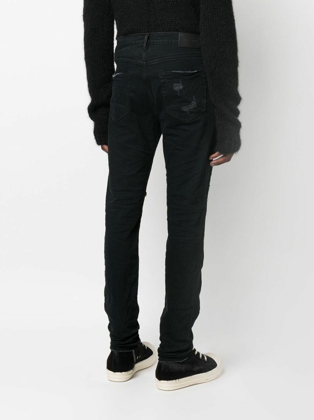 PURPLE BRAND - Cotton Denim Jeans Purple Brand
